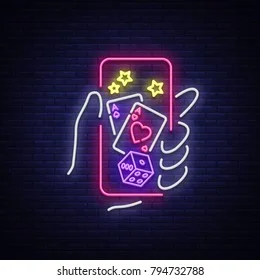 霓虹赌场标志加拿大28